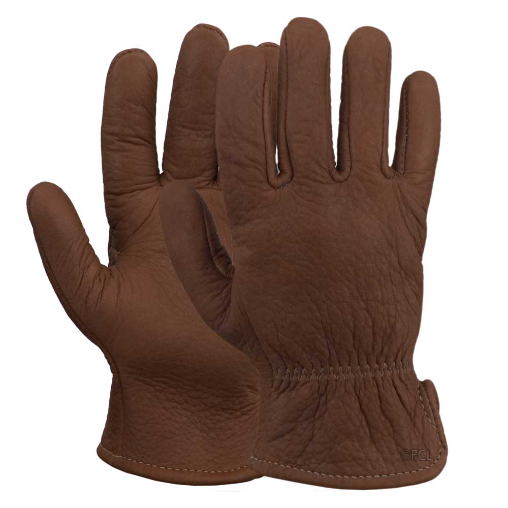 American Bison Leather Gloves