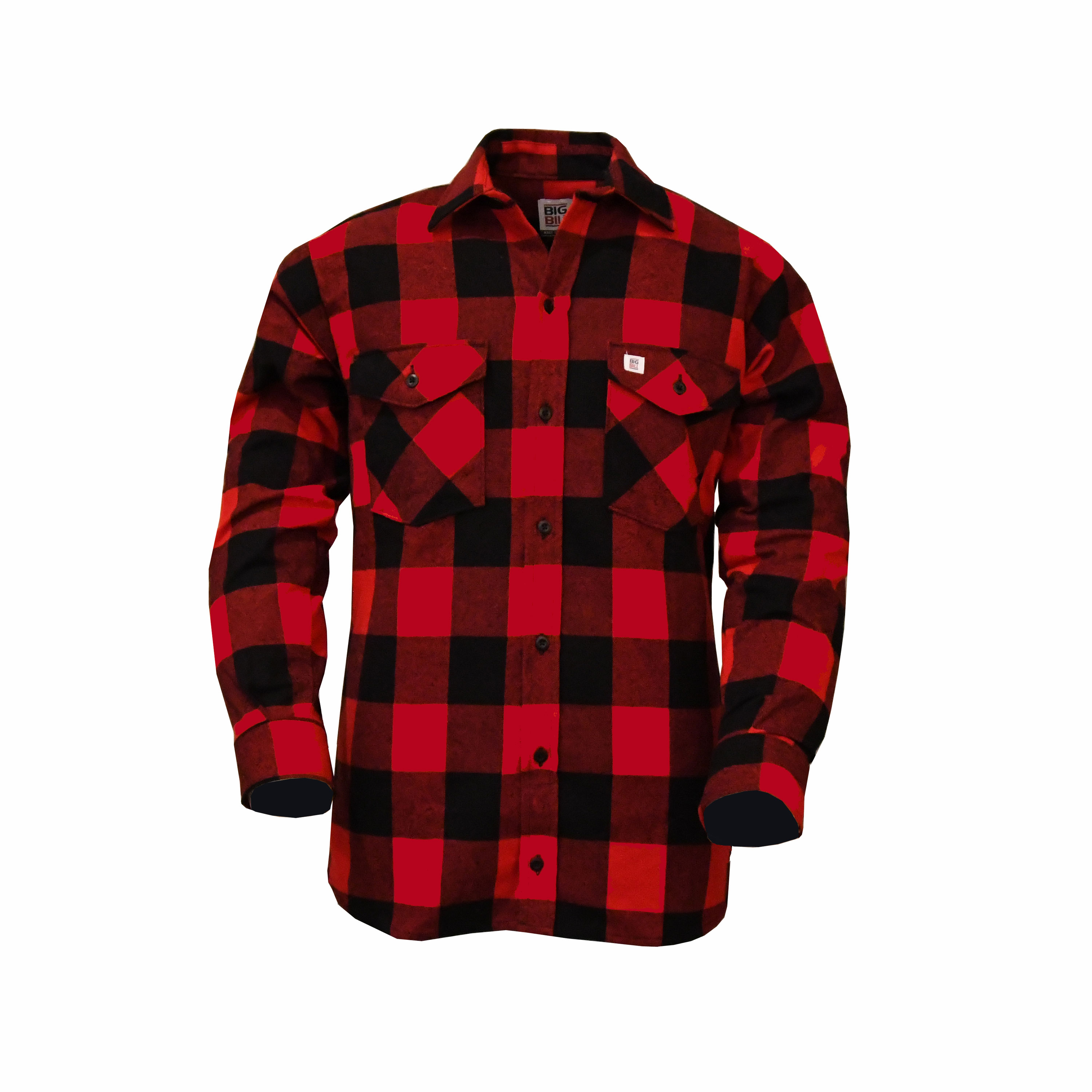 Big Bill Brawny Flannel Work Shirt