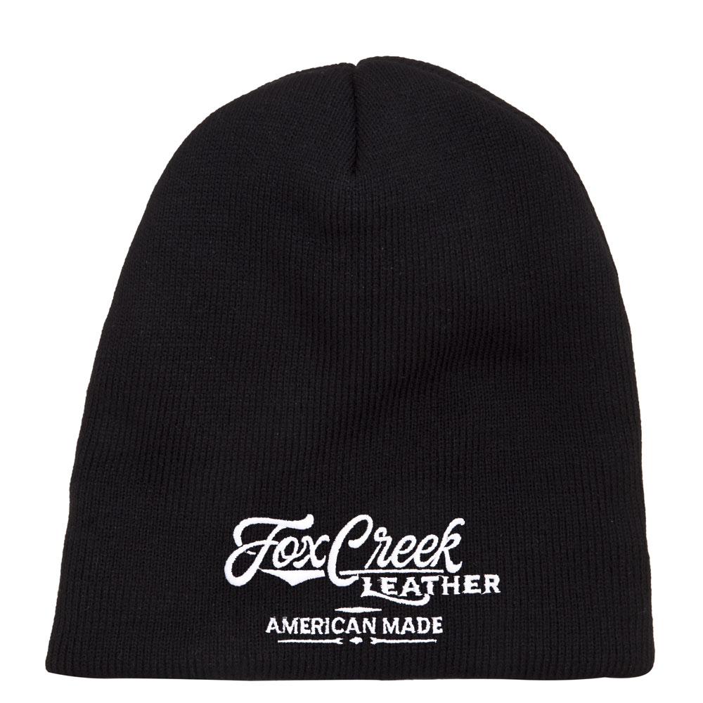 Fox Creek Leather Beanie