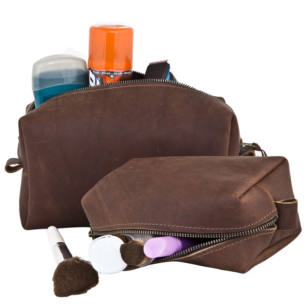 Harness Leather Dopp Kit