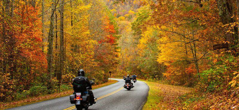Blue Ridge parkway road