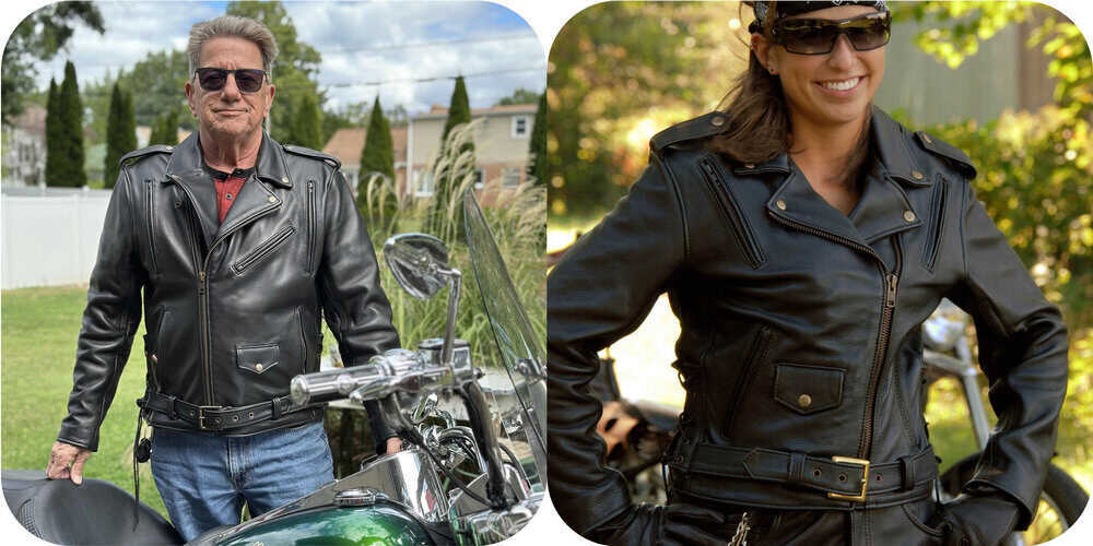 Front Belt Motorcycle Jackets