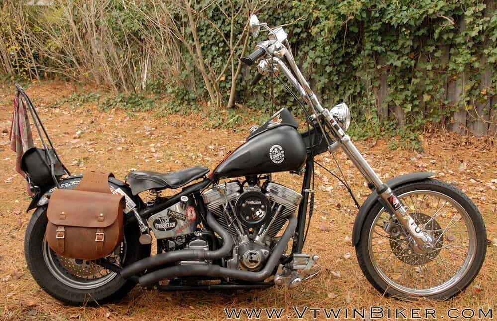 Brown leather saddlebags Brown leather saddlebags